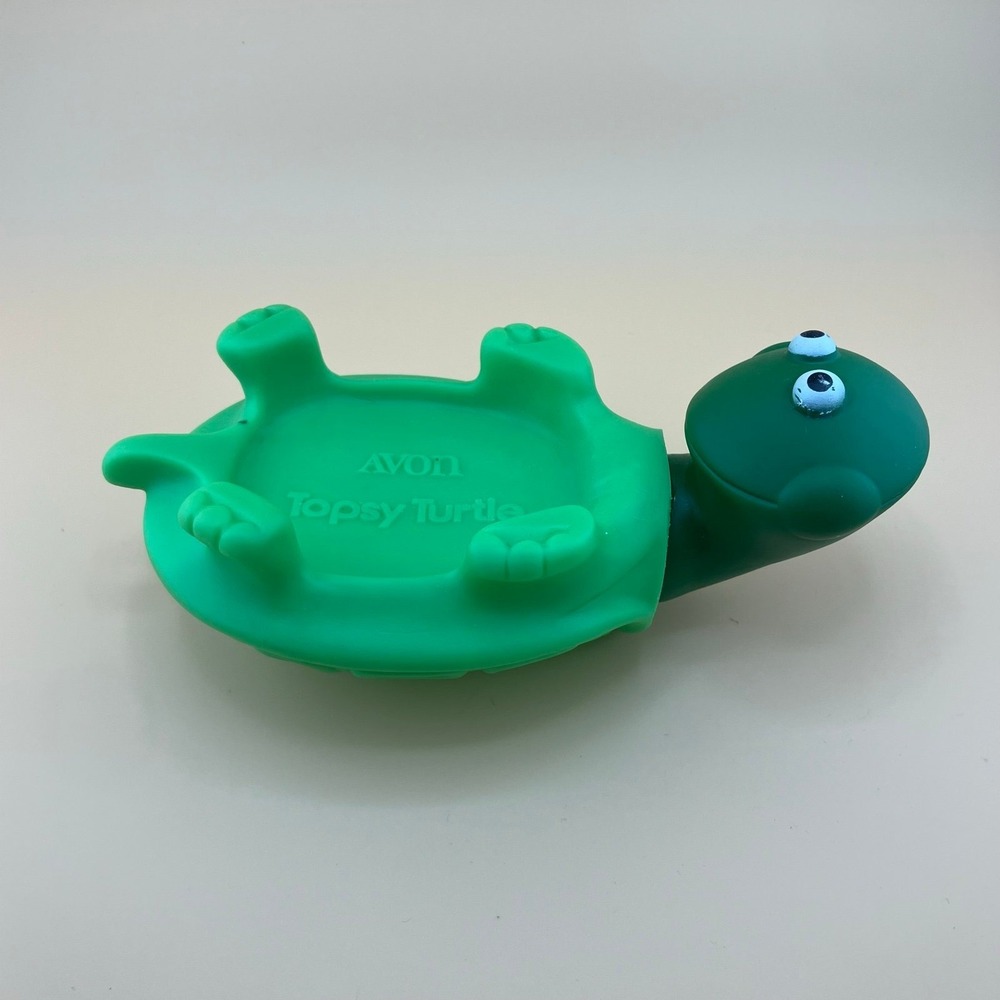 Vintage Avon Topsy‎ Turtle 1970s Floating Soap Dish Collectible